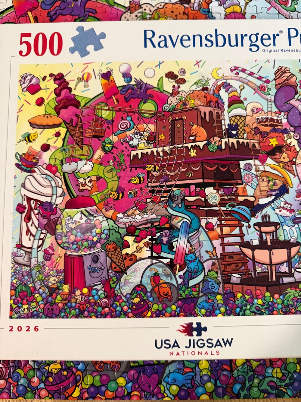 Puzzle by Ravensburger. 500ct. Sweet Playground